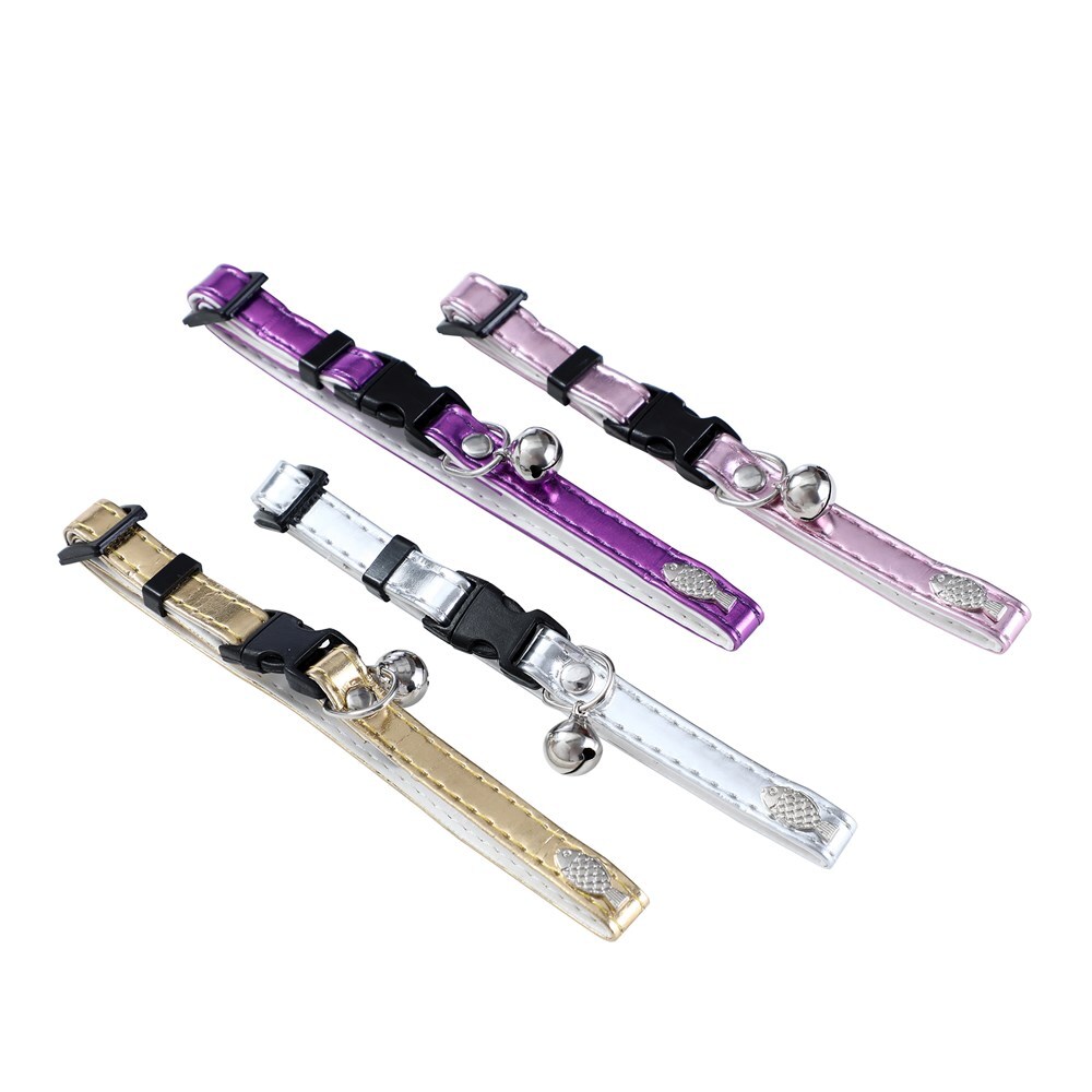 85158-paws-claws-breakaway-cat-collar-metallic-30cm-assorted