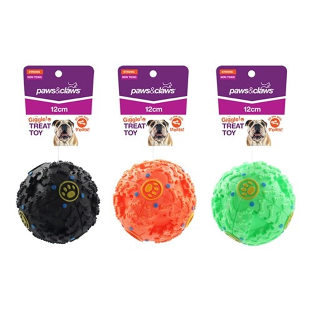 85233-paws-claws-hide-a-treat-giggle-ball-pet-toy-12cm-assorted