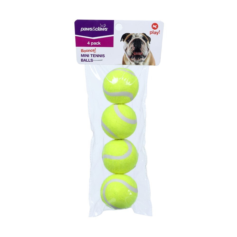 85301-4pk-paws-claws-mini-tennis-ball-4cm-assorted