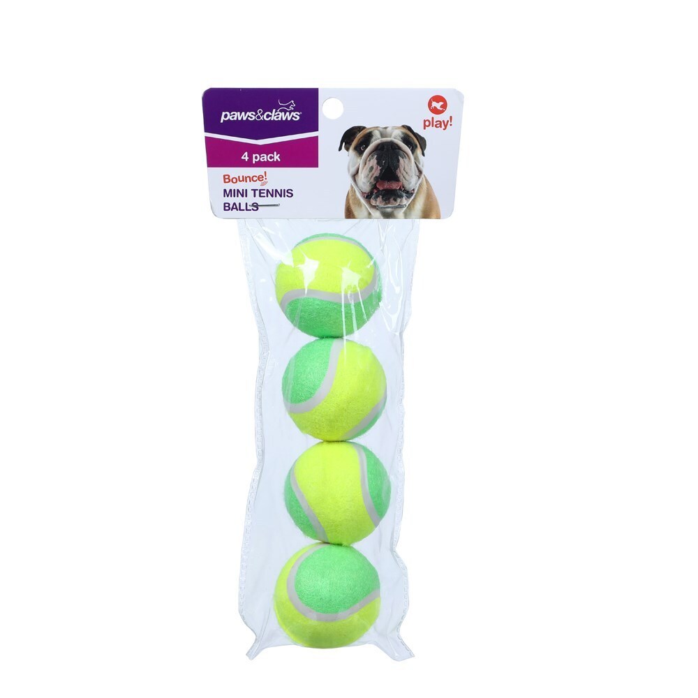 85301-4pk-paws-claws-mini-tennis-ball-4cm-assorted