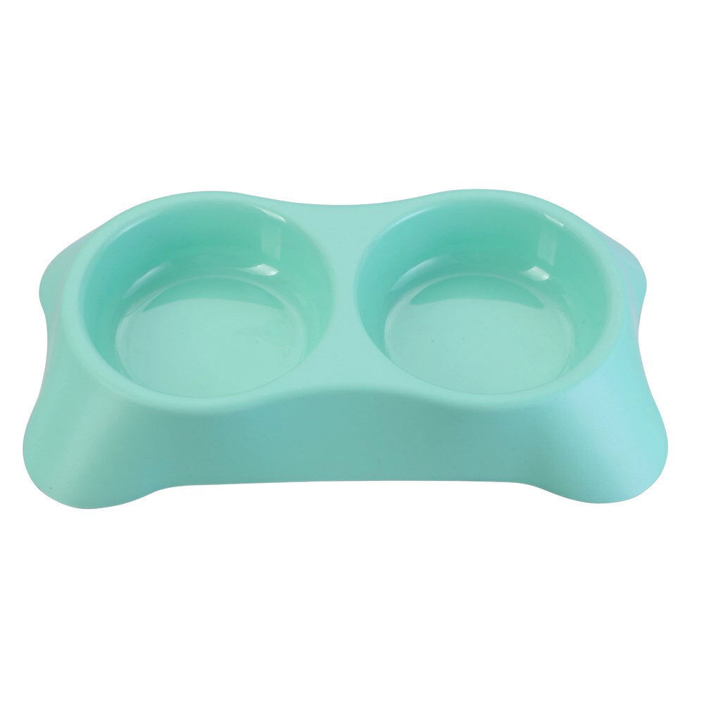 85455-paws-claws-31cm-pet-assentials-dual-pet-bowl-assorted