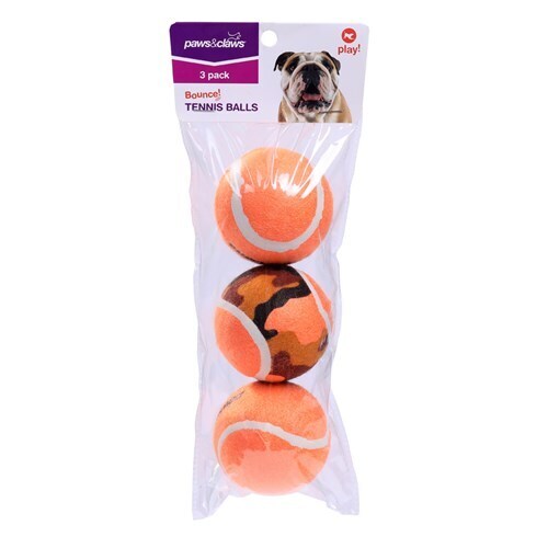85509-3pk-paws-claws-tennis-balls-6cm-assorted