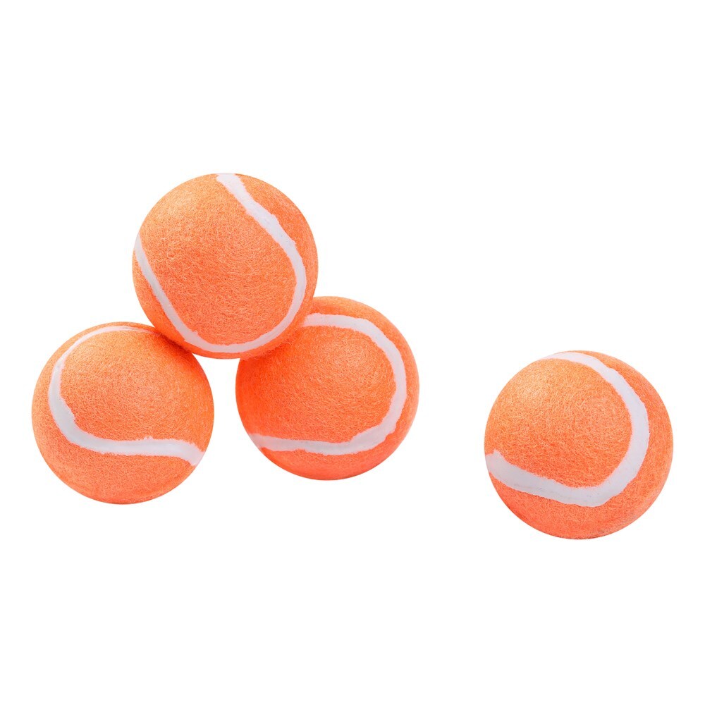 85554-paws-and-claws-4pk-mini-tennis-ball-4cm-assorted