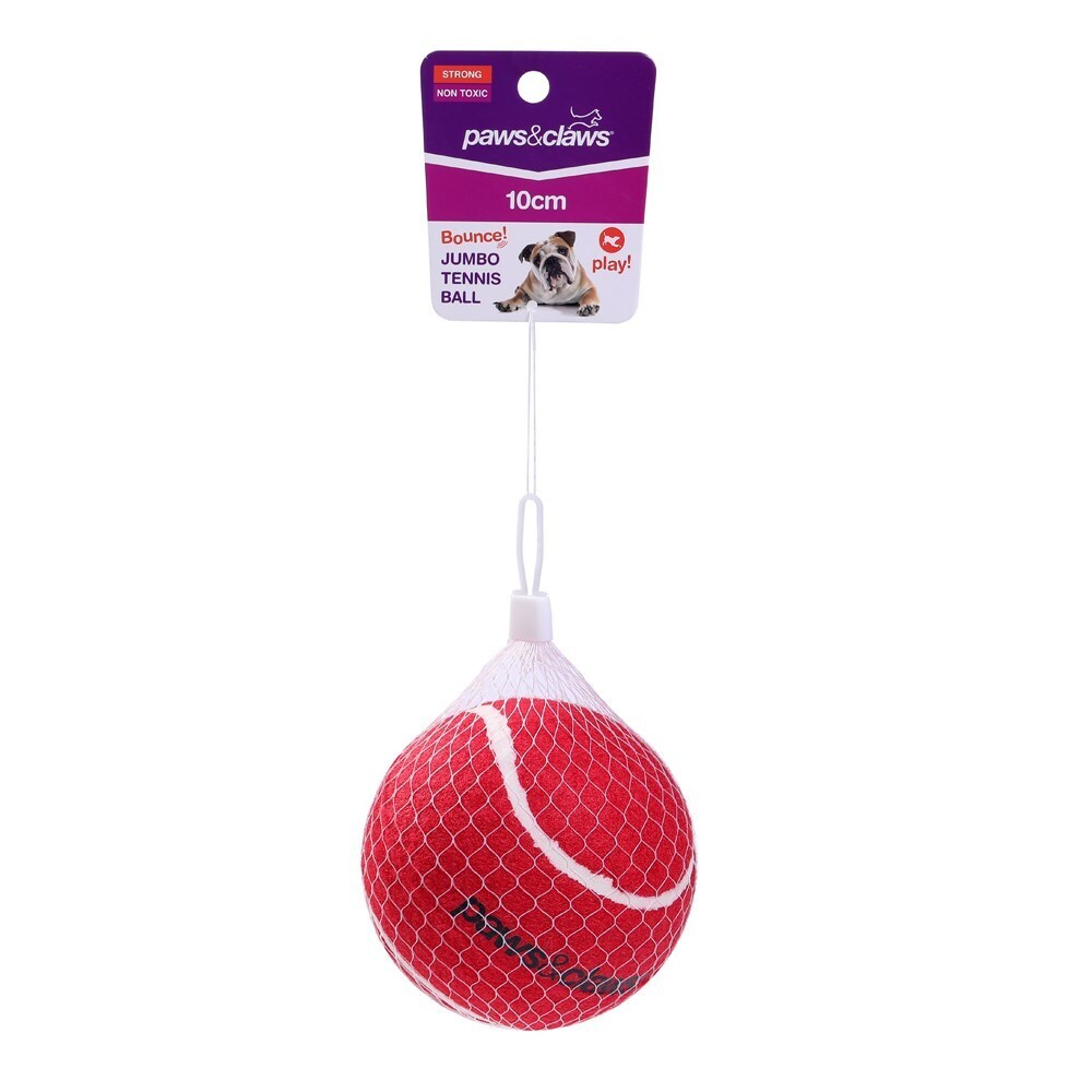 85578-paws-claws-jumbo-tennis-ball-10cm-solid-assorted