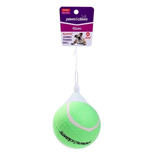 85578-paws-claws-jumbo-tennis-ball-10cm-solid-assorted
