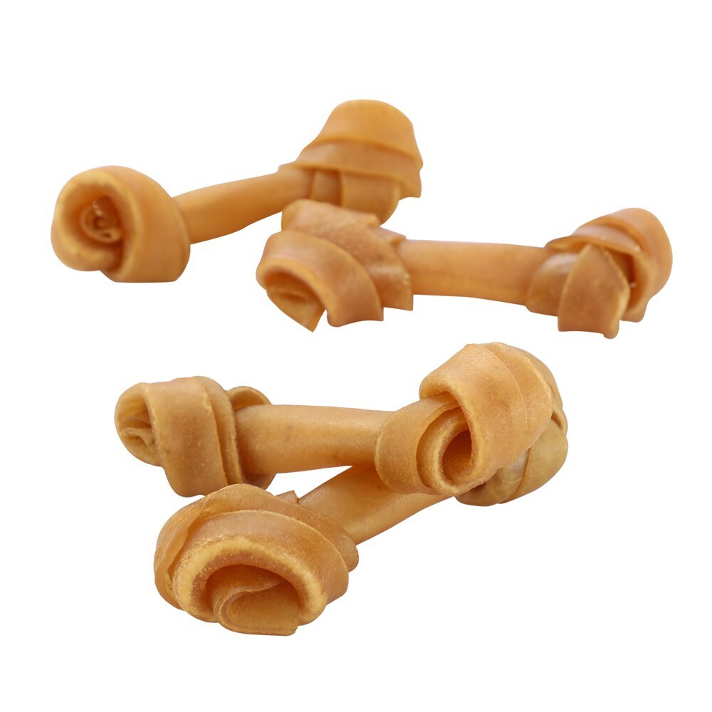 85677-4pk-paws-claws-beef-rawhide-bones-12cm