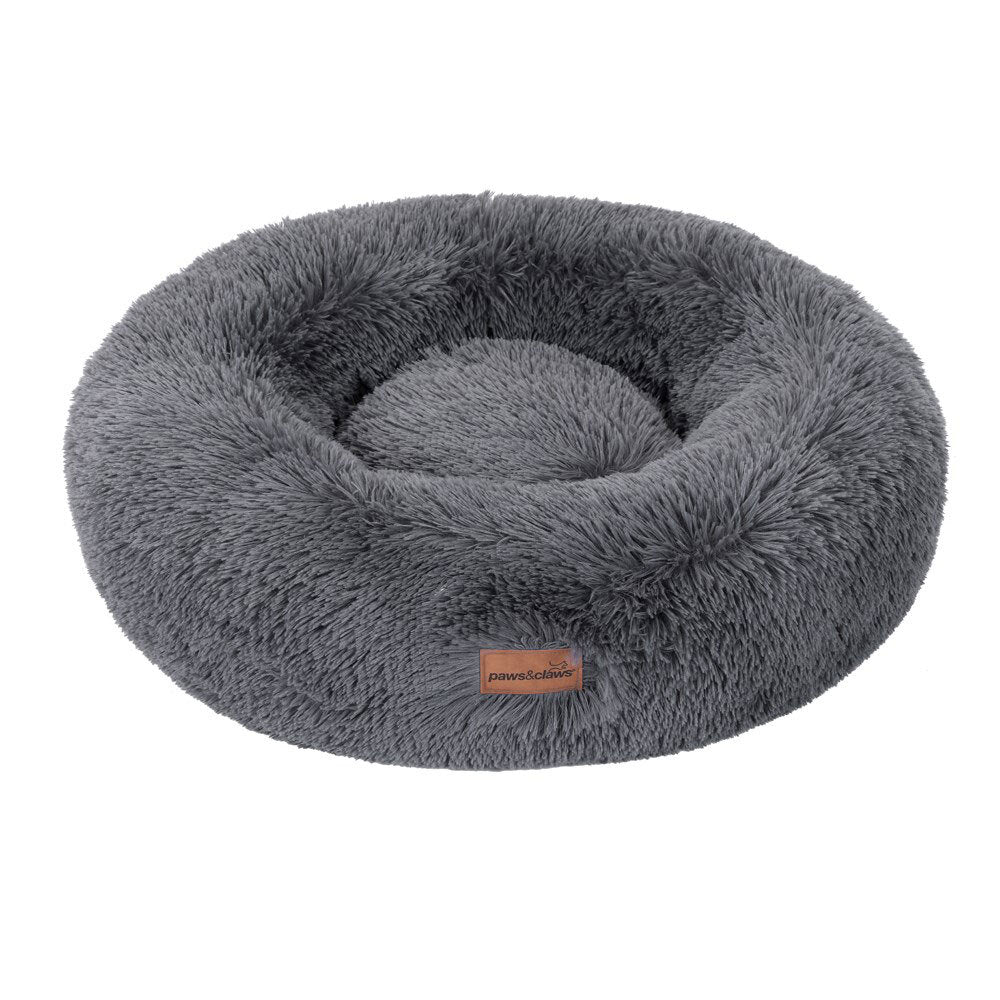 87916-paws-claws-70cm-x-70cm-large-calming-plush-bed-grey