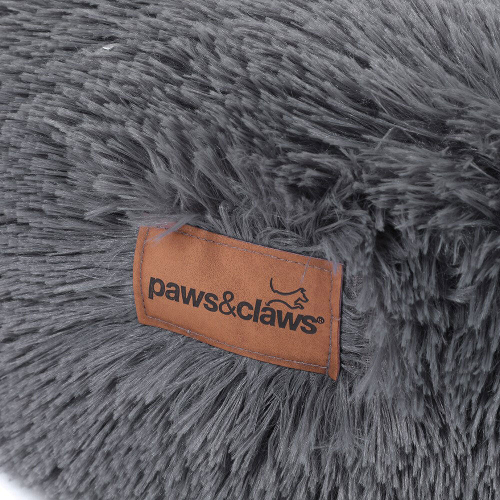 87916-paws-claws-70cm-x-70cm-large-calming-plush-bed-grey