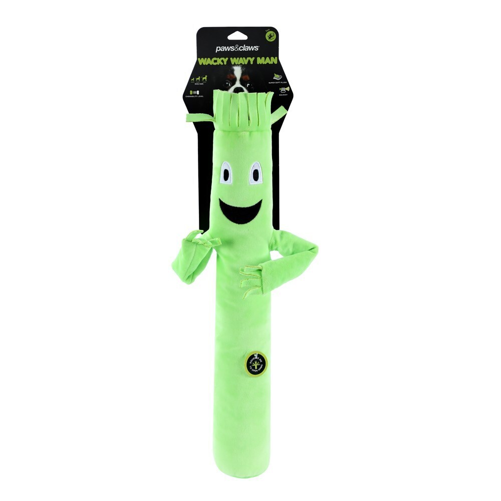 88166-paws-claws-wavy-arm-man-plush-green-54x23x7cm