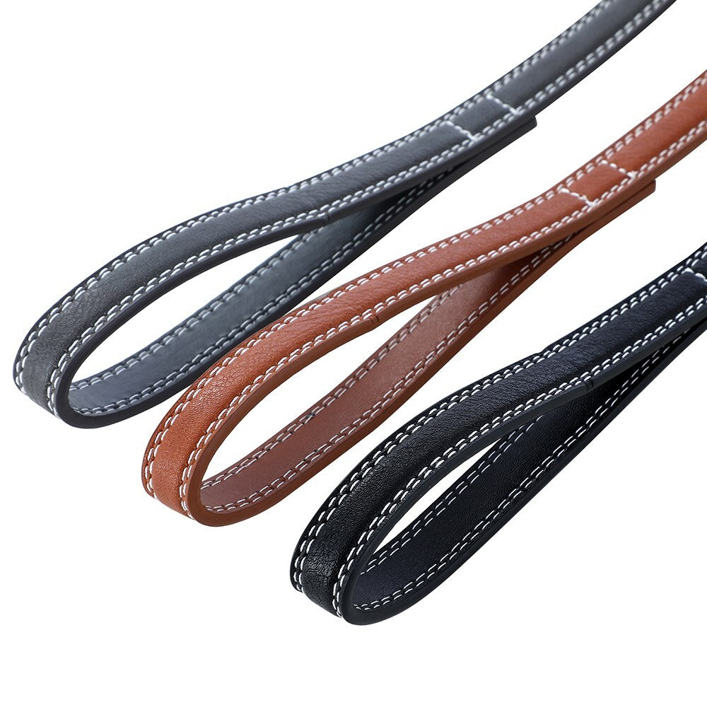 88456-paws-claws-120cm-leather-look-padded-dog-lead-w-stitch-assorted