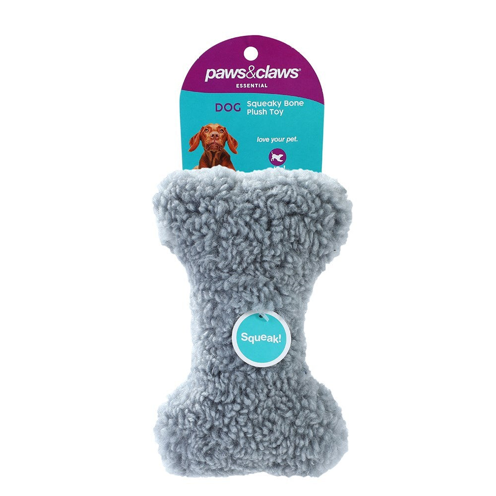 88470-paws-claws-squeaky-sherpa-plush-man-bone-dog-pet-toy-17x12x5-5cm-assorted