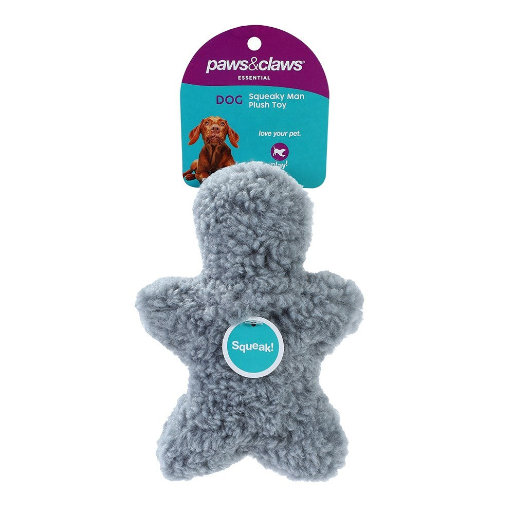 88470-paws-claws-squeaky-sherpa-plush-man-bone-dog-pet-toy-17x12x5-5cm-assorted