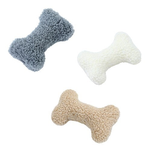 88470-paws-claws-squeaky-sherpa-plush-man-bone-dog-pet-toy-17x12x5-5cm-assorted
