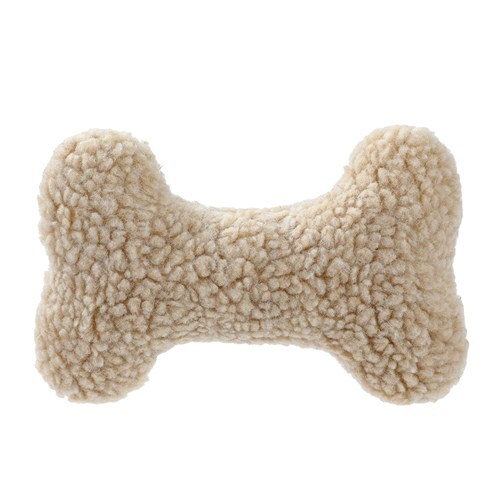 88470-paws-claws-squeaky-sherpa-plush-man-bone-dog-pet-toy-17x12x5-5cm-assorted