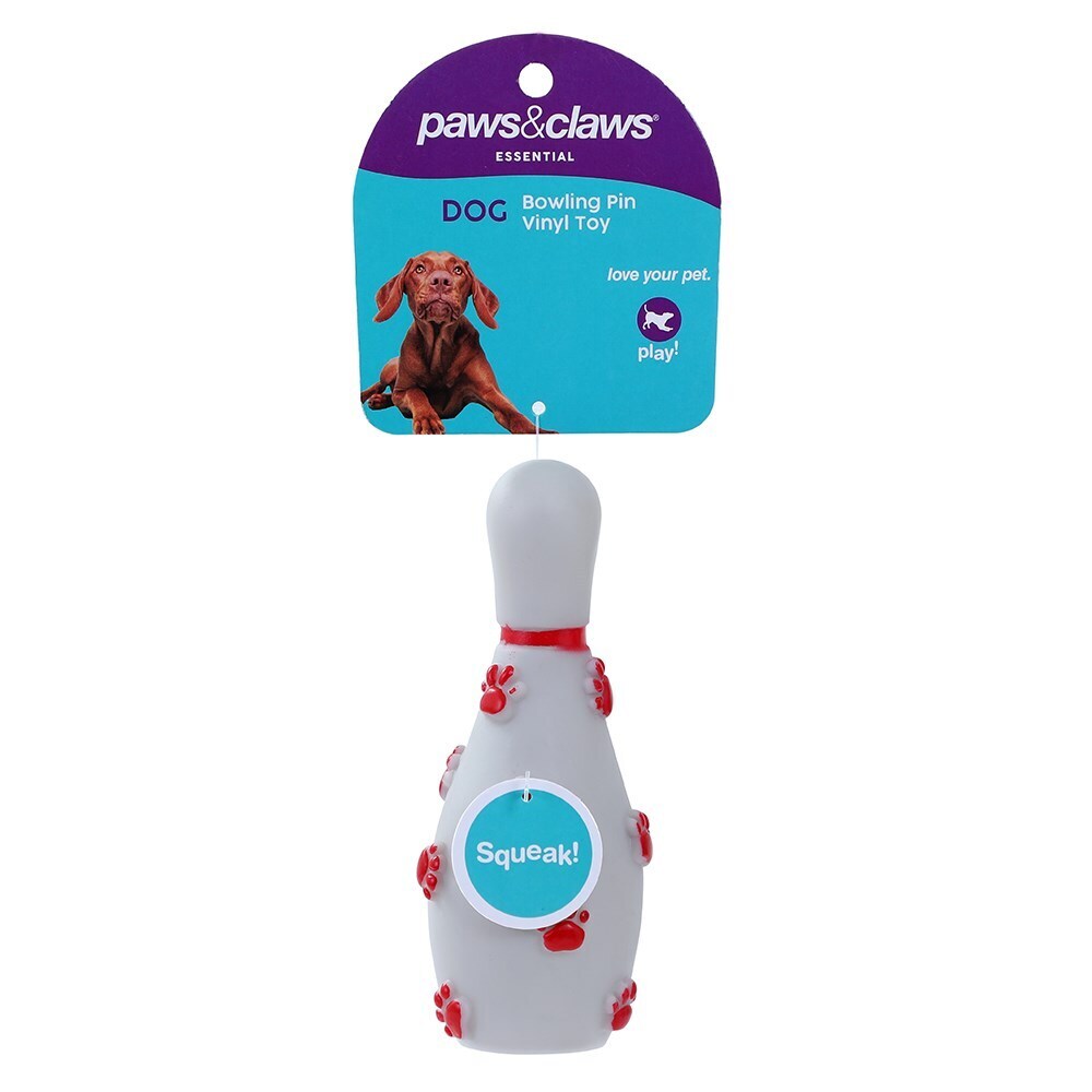 88562-paws-claws-vinyl-bowling-squeaky-toy-pin-clip-strip-15x6cm-assorted