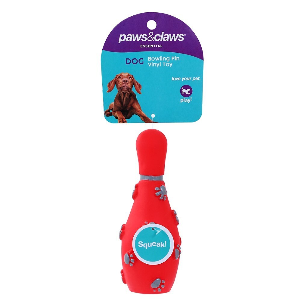 88562-paws-claws-vinyl-bowling-squeaky-toy-pin-clip-strip-15x6cm-assorted