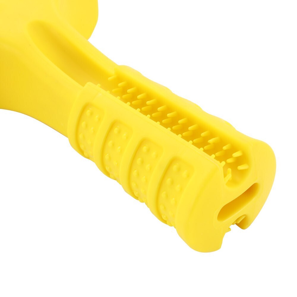 88630-paws-claws-flavour-bone-t-bone-beef-flavoured-rubber-toy-17x13x6cm-yellow