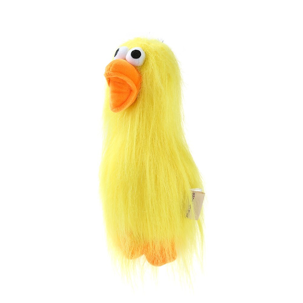 88791-paws-claws-22cm-super-shaggy-duck-yellow