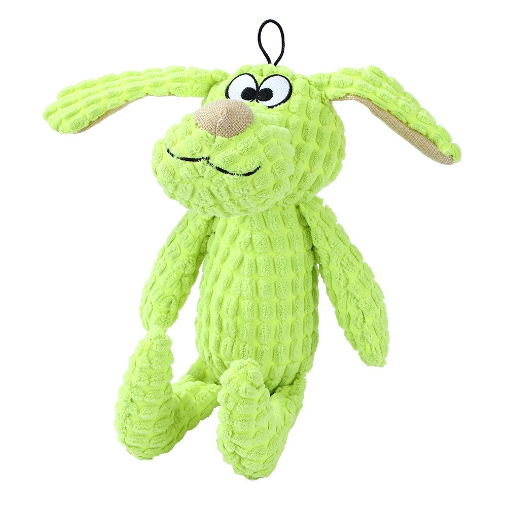 88838-paws-claws-neon-pup-plush-dog-pet-toy-assorted-28x20x10cm