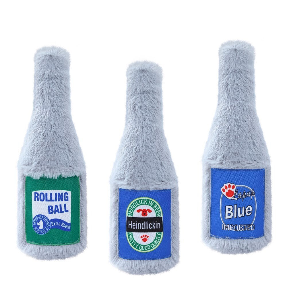 88944-paws-claws-furry-beer-bottle-plush-22x8cm-assorted