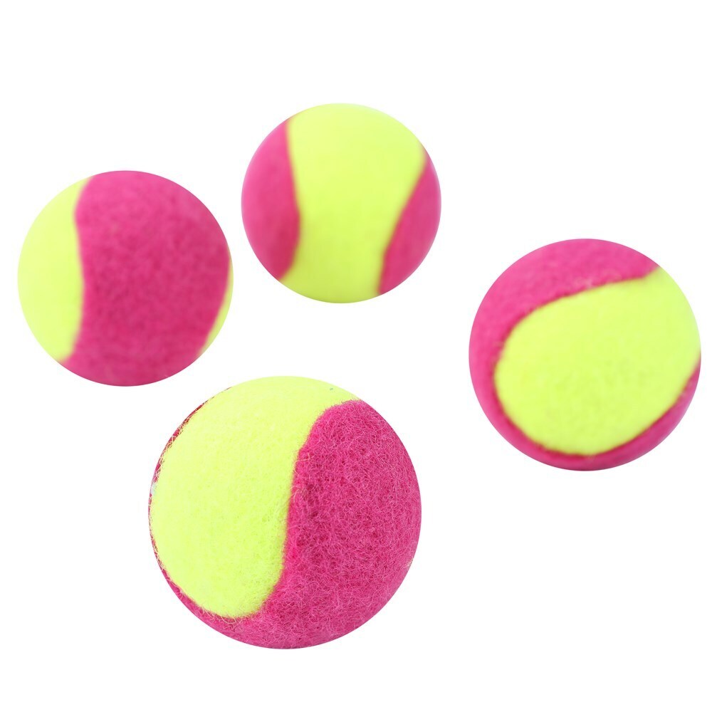 89187-4pk-paws-claws-mini-felt-catnip-tennis-ball-pink-4cm