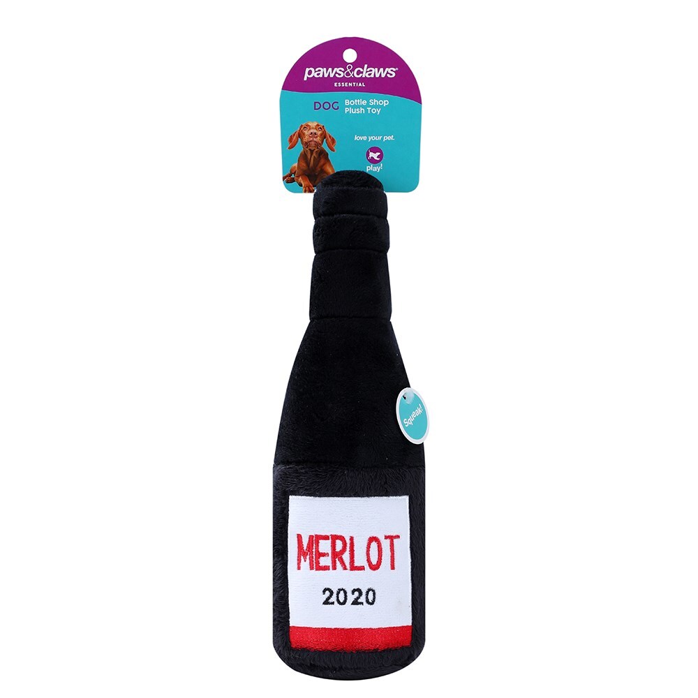 89316-paws-claws-31x10cm-bottle-shop-plush-merlot