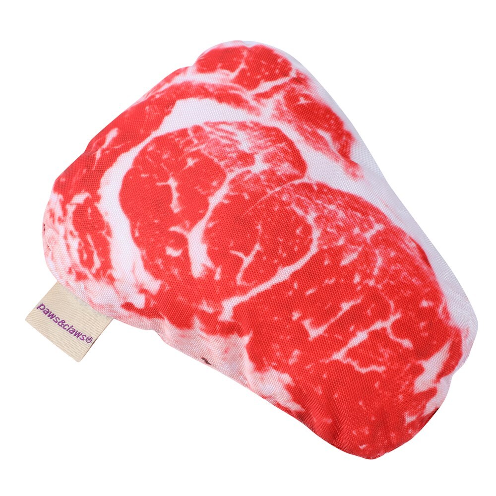 89392-paws-claws-feed-me-bbq-oxford-pet-dog-toy-steak-20x15cm