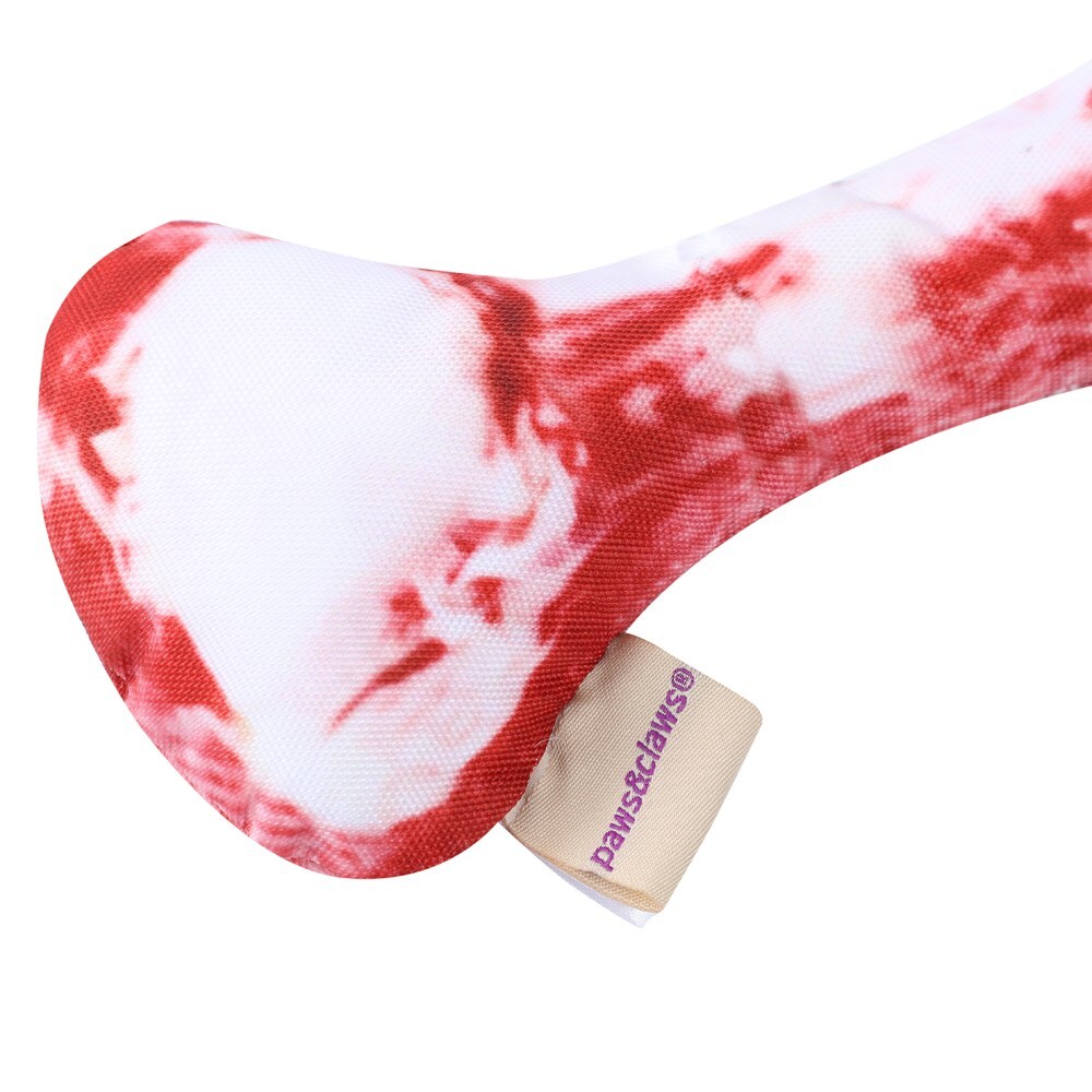 89415-paws-claws-feed-me-bbq-oxford-pet-dog-toy-bone-23x10cm
