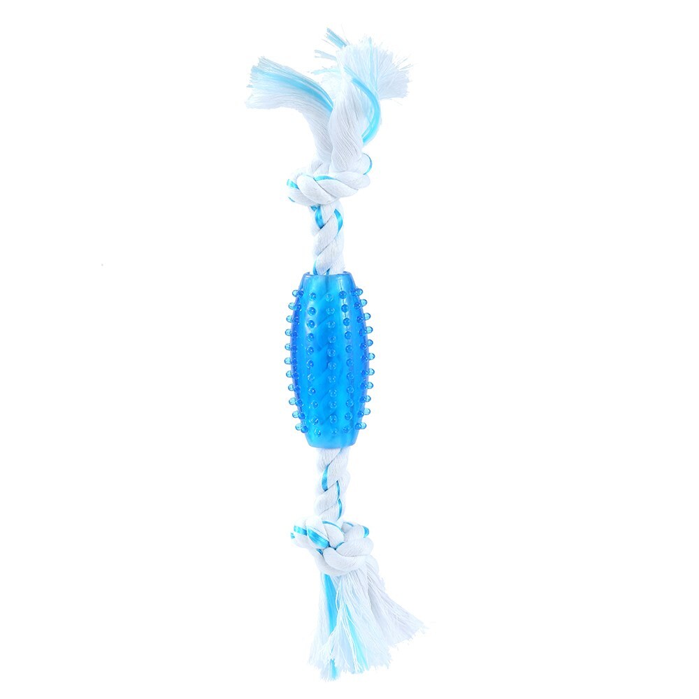 89422-paws-claws-fresh-breath-pet-dental-rope-mint-flavour-aqua-20cm
