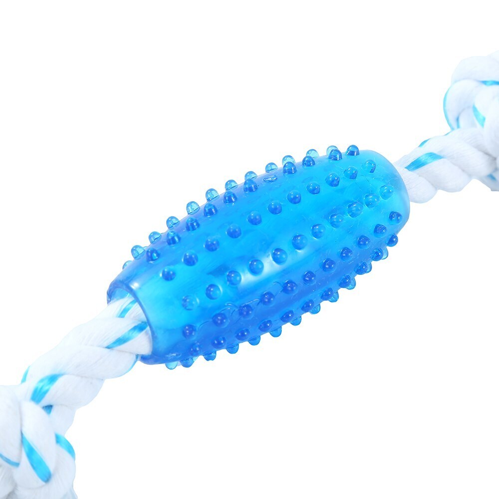 89422-paws-claws-fresh-breath-pet-dental-rope-mint-flavour-aqua-20cm