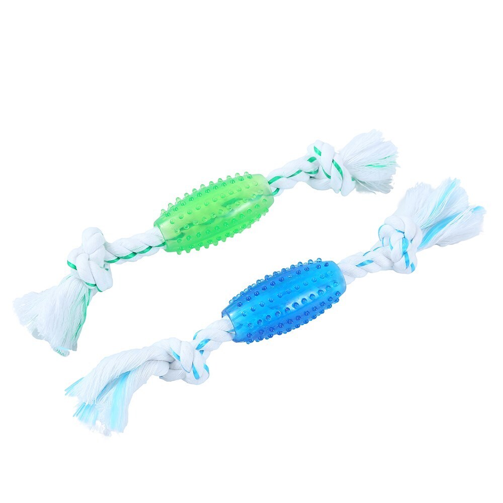 89422-paws-claws-fresh-breath-pet-dental-rope-mint-flavour-aqua-20cm