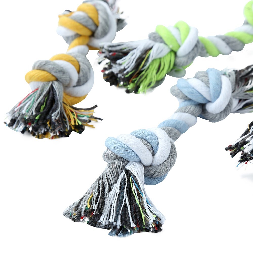 89453-4pk-paws-claws-pet-dog-15cm-puppy-ropes-chew-bite-toy
