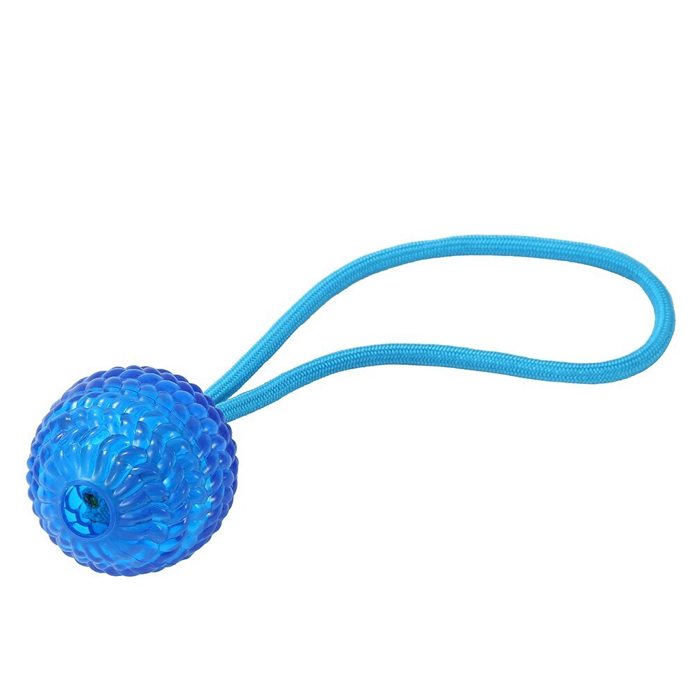 89460-paws-claws-tpr-ball-rope-toy-25cm-assorted