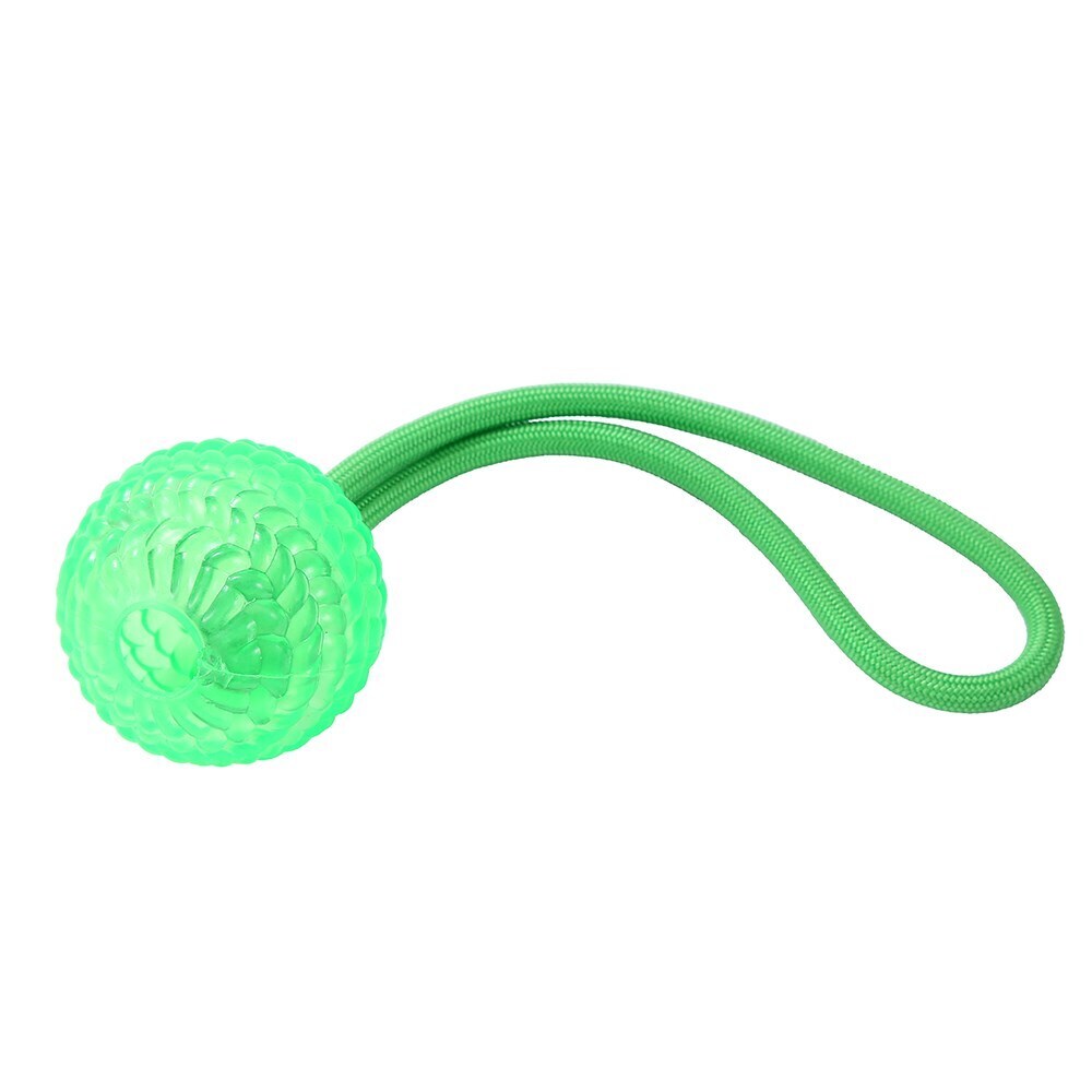 89460-paws-claws-tpr-ball-rope-toy-25cm-assorted