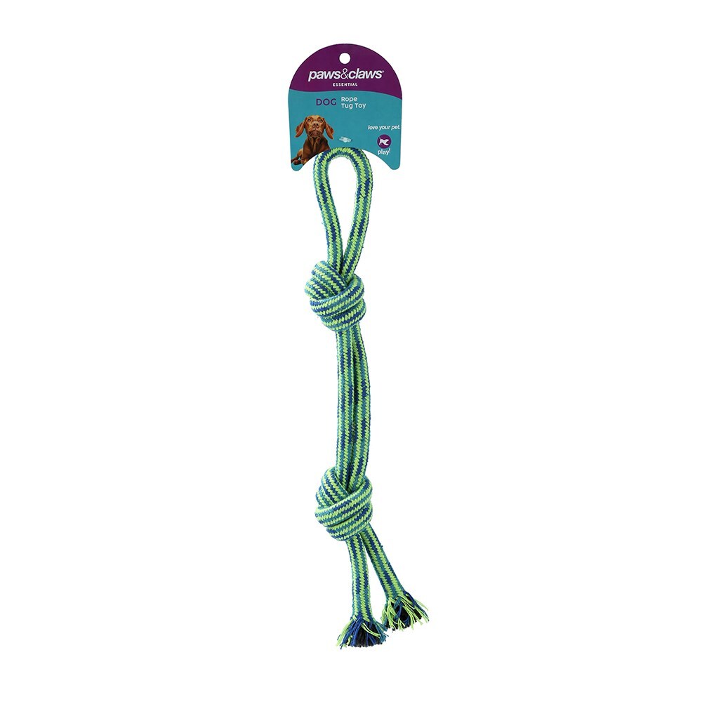 89477-paws-claws-rope-tugger-toys-28cm-assorted