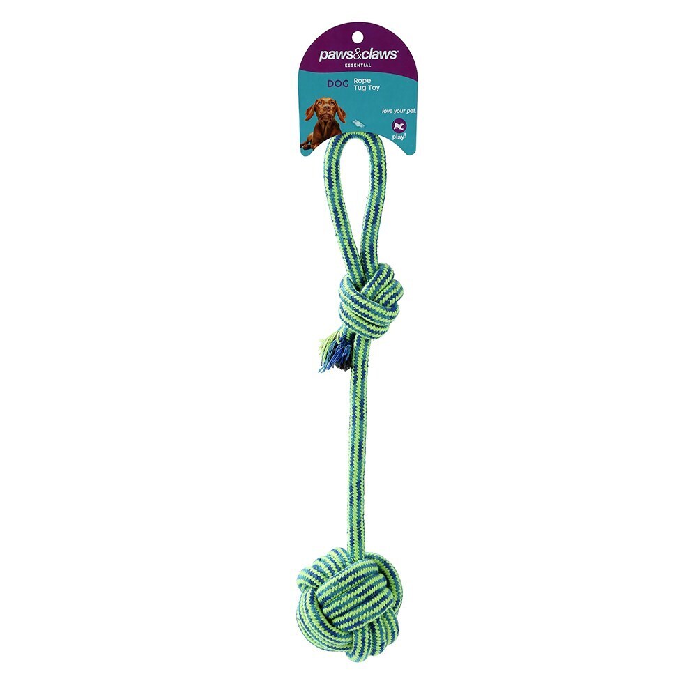 89477-paws-claws-rope-tugger-toys-28cm-assorted