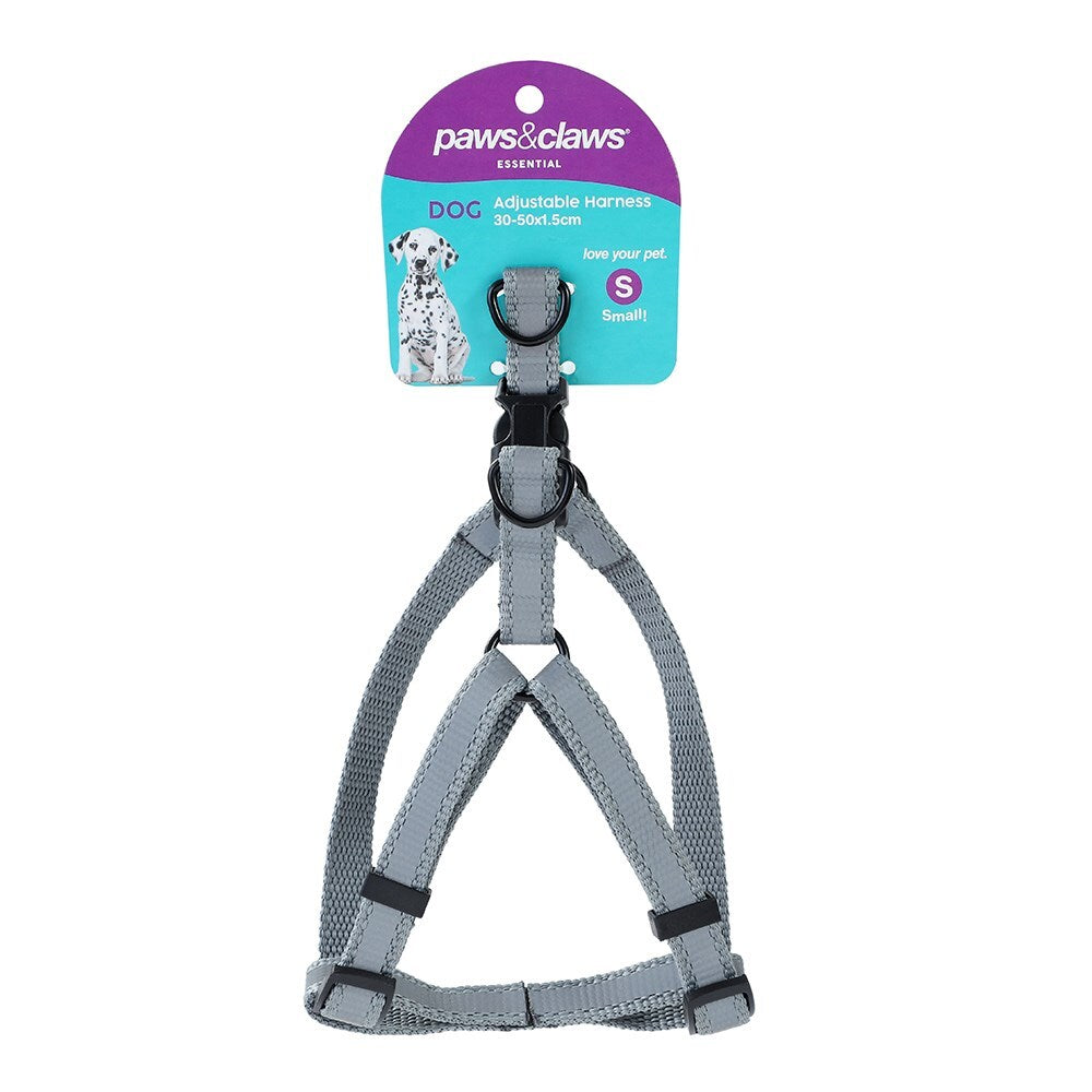 Paws & Claws Adjustable Pet Harness Assorted Small