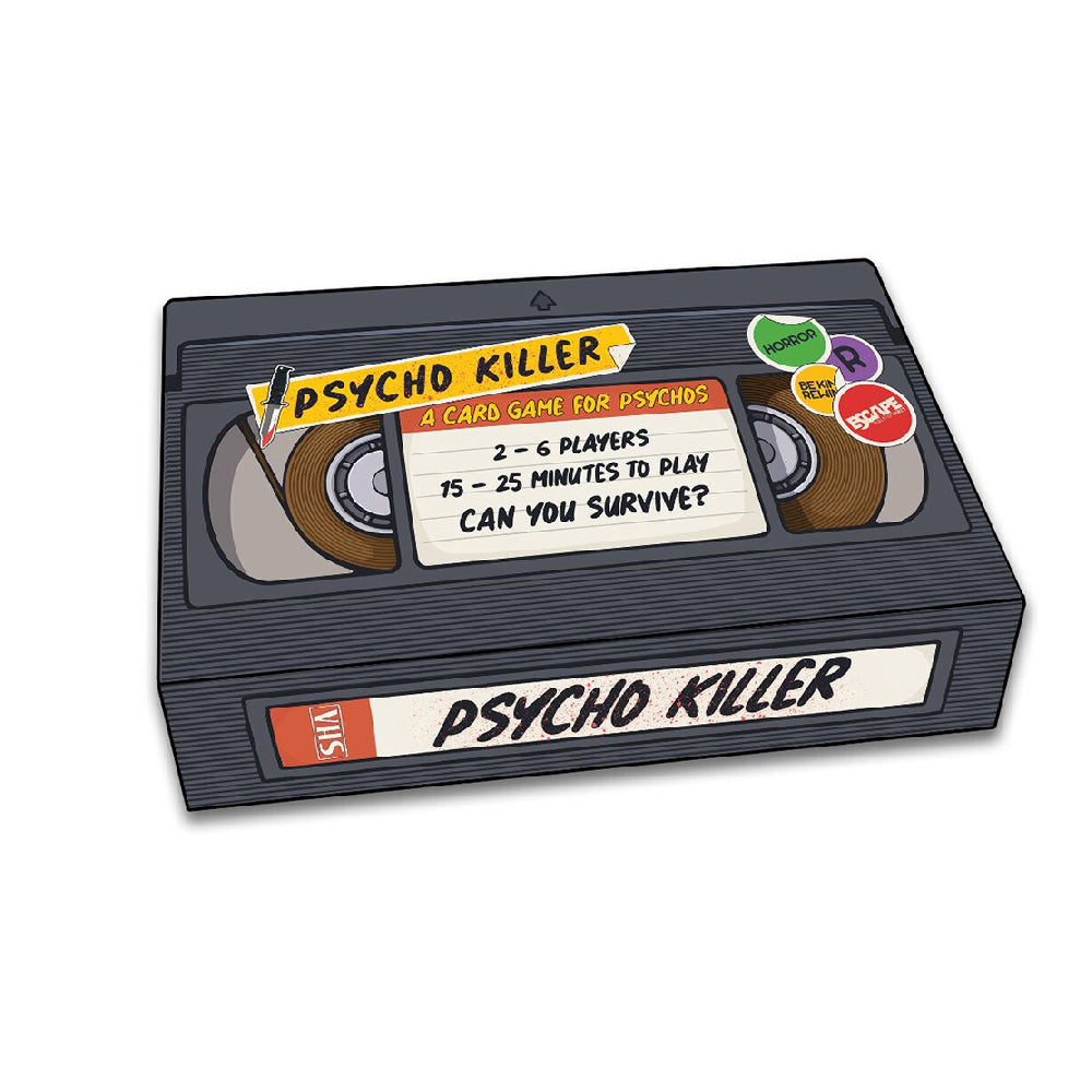 Escape Tabletop Games Psycho Killer 2-6 Player Children Adult Card Game 15+