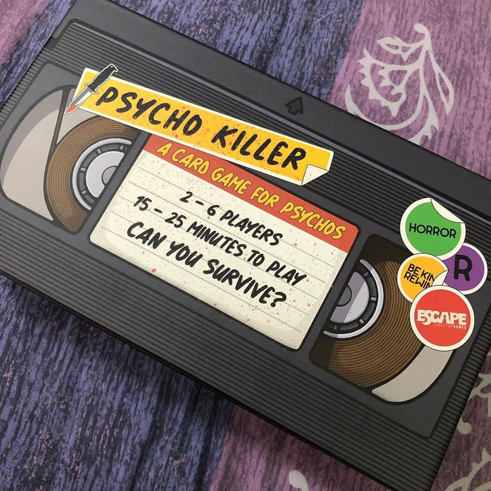 Escape Tabletop Games Psycho Killer 2-6 Player Children Adult Card Game 15+