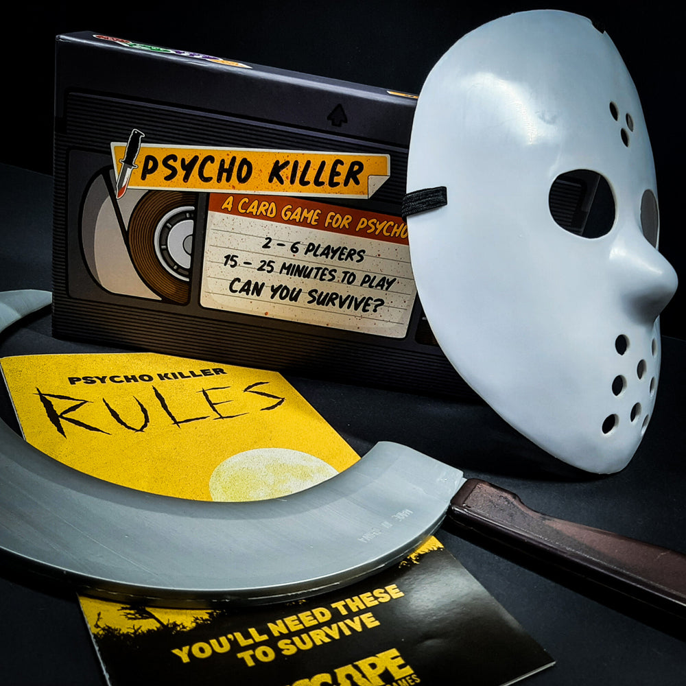 Escape Tabletop Games Psycho Killer 2-6 Player Children Adult Card Game 15+