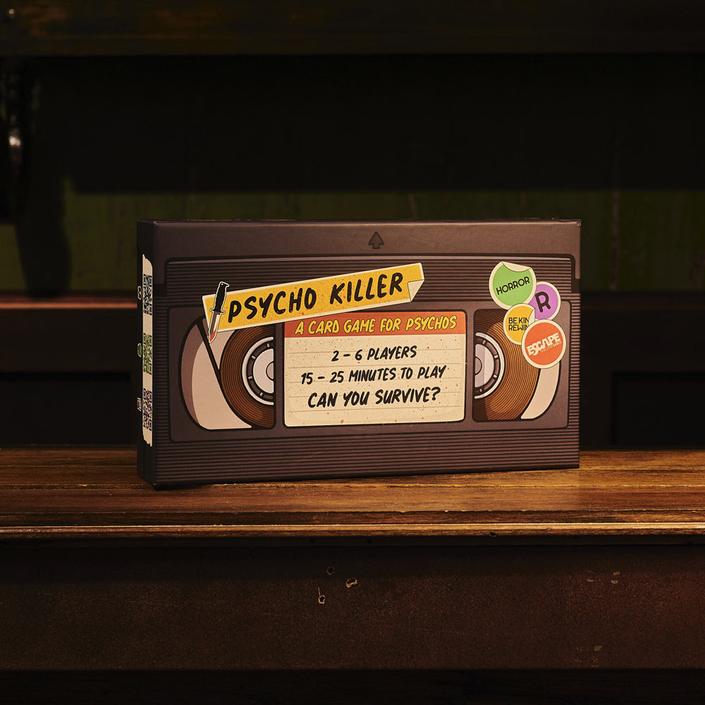 Escape Tabletop Games Psycho Killer 2-6 Player Children Adult Card Game 15+