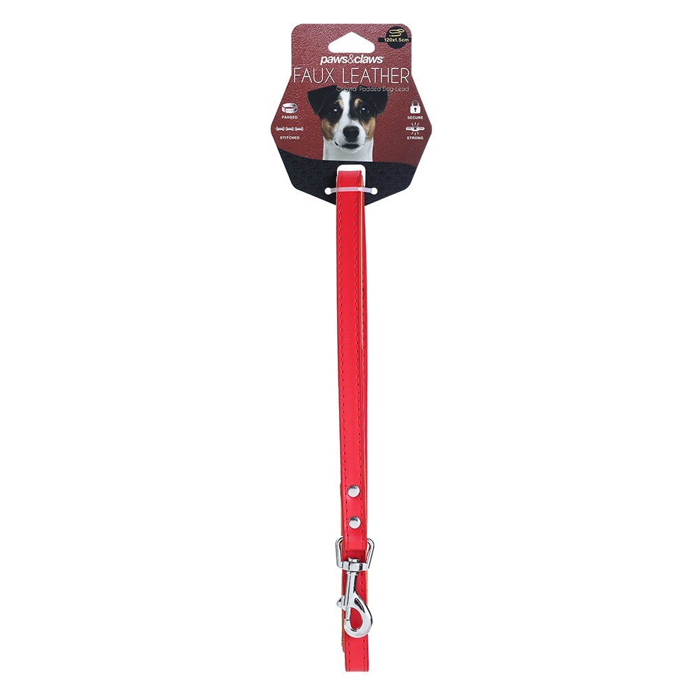 Paws & Claws Premium Original Dog Lead 120x1.5cm Leash Assorted