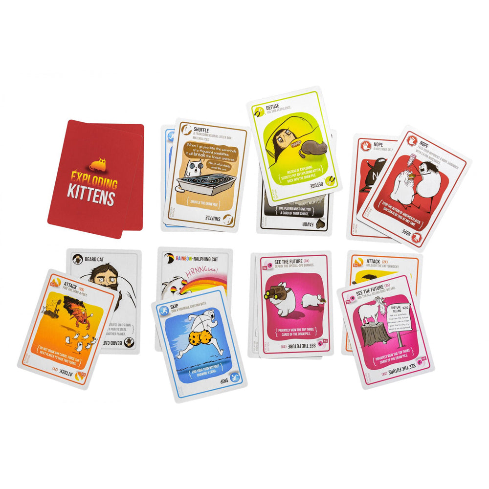Exploding Kittens Exploding Kittens Kids/Children Card Game 7+