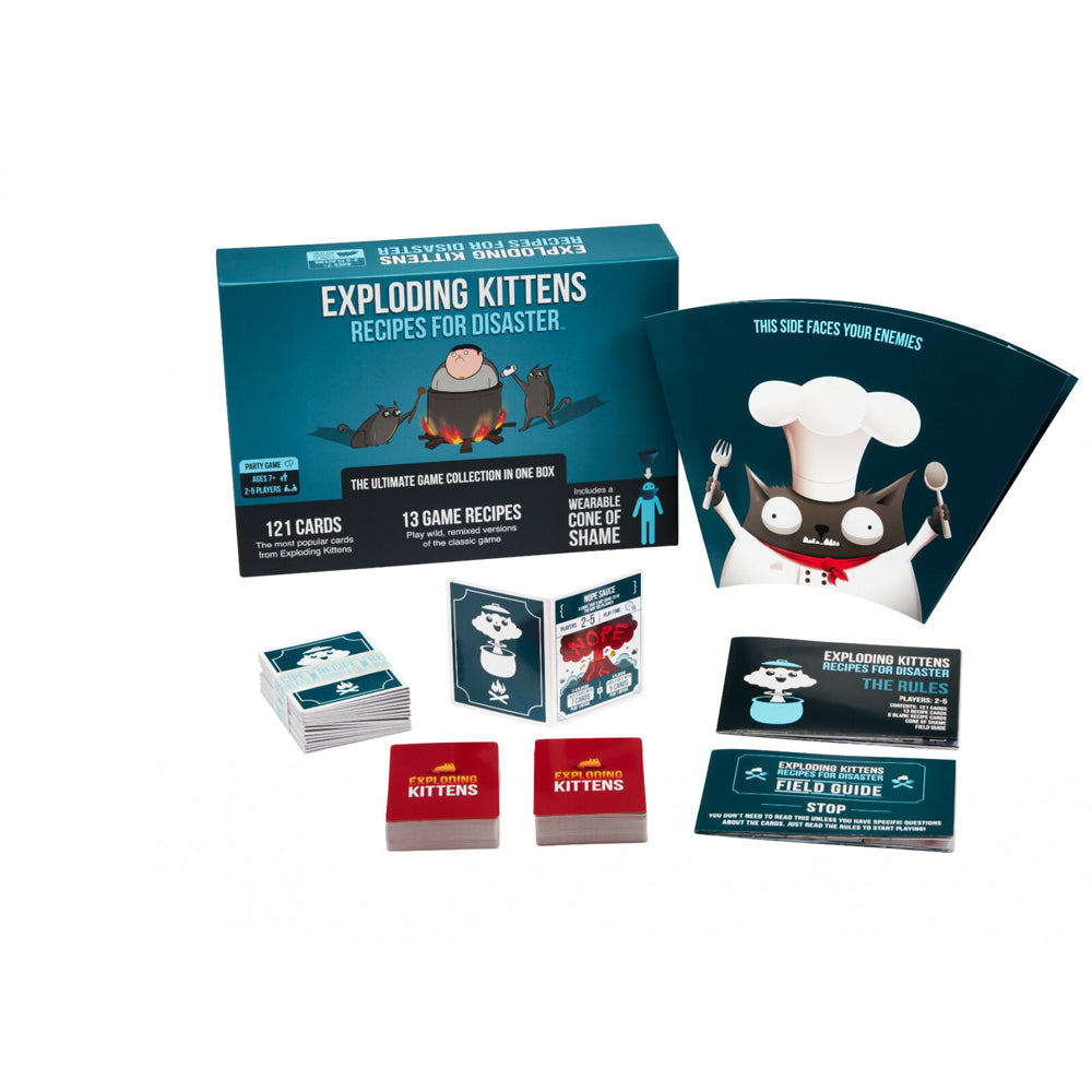 Exploding Kittens Recipes For Disaster Kids/Children 7y+