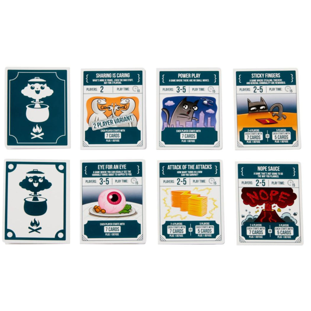 Exploding Kittens Recipes For Disaster Kids/Children 7y+
