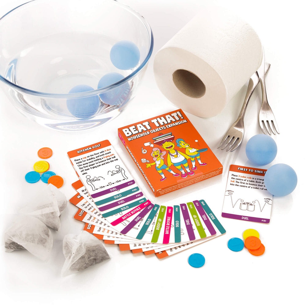 Gutter Games Beat That Household Objects Expansion Pack 9y+