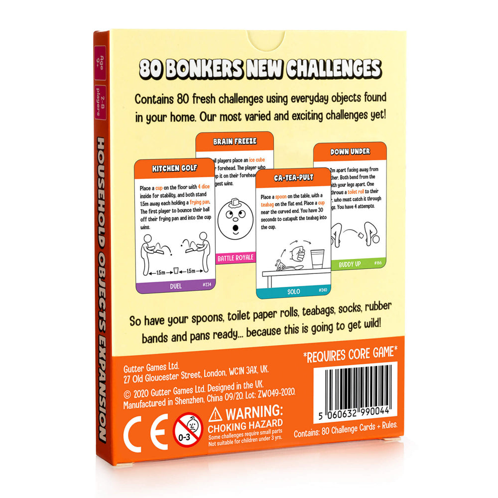 Gutter Games Beat That Household Objects Expansion Pack 9y+