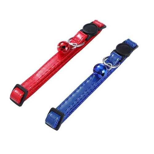Paws & Claws Breakaway Pet/Cat 20-30x1cm Collar w/ Bell - Assorted