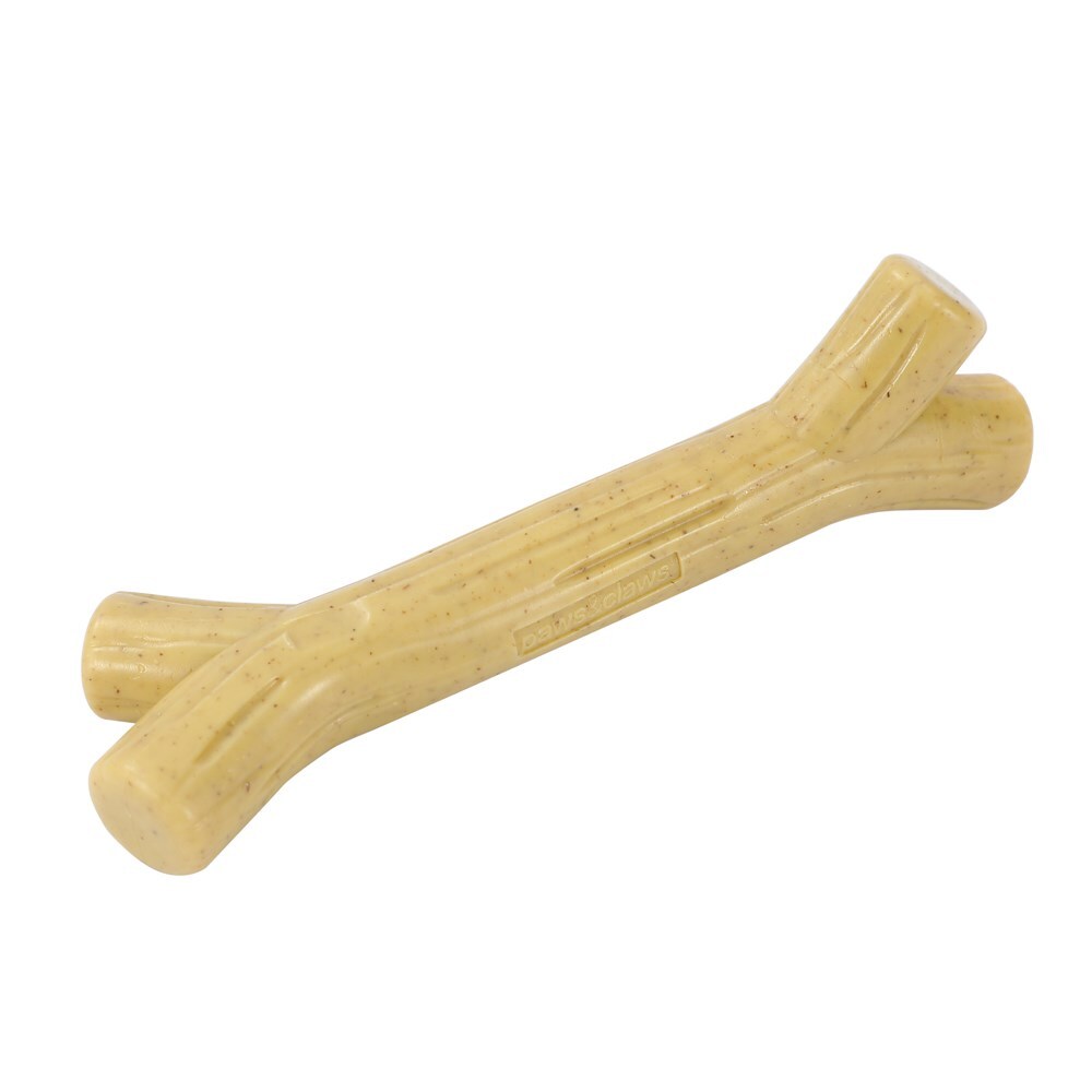 Paws & Claws BooBone Branch Chew Toy - Peanut Butter