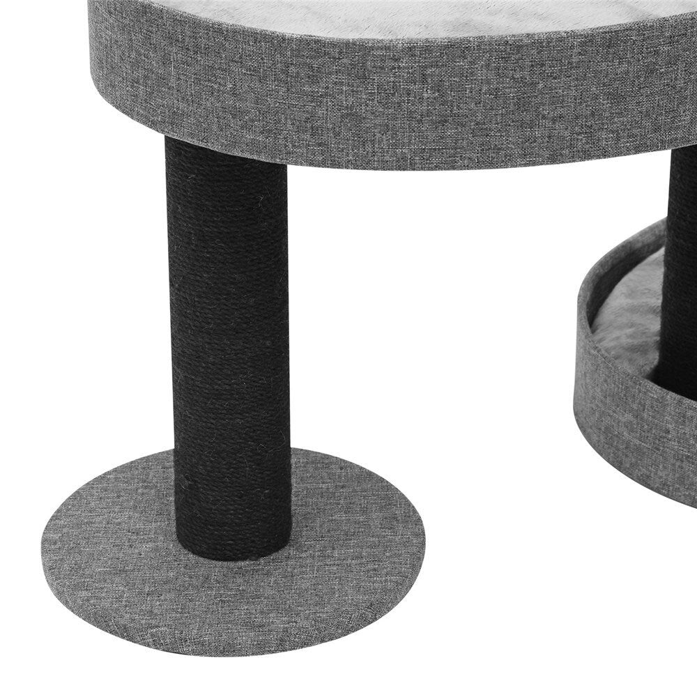 Paws & Claws Catsby Beaumaris Cat Tree - Charcoal